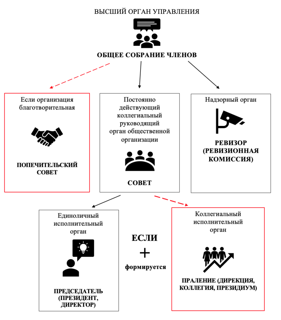 Структа общественной организации